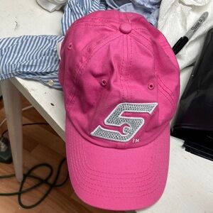 NWOT Snap-on Pink hat